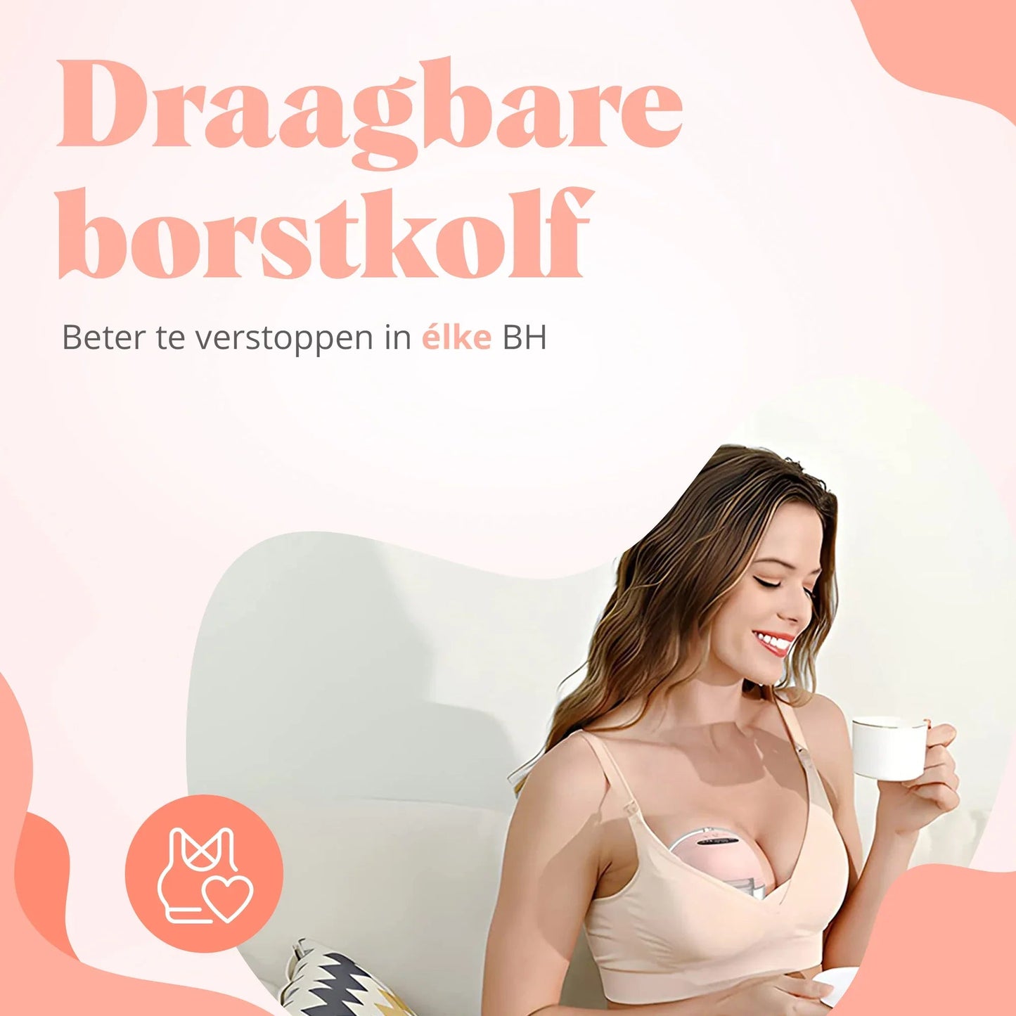 Handsfree Draadloze Borstkolf PRO — 2 stuks